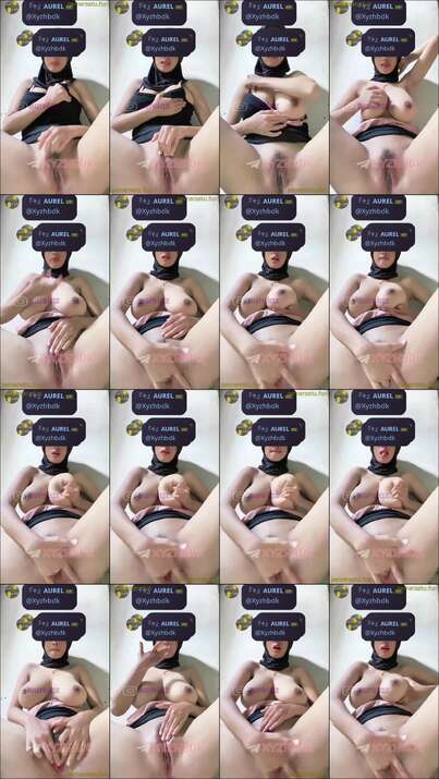 hijab aurelqz 18yo colok memek hitam (4)