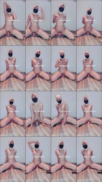 Hijabers Cakep Miss Anythingthena Ketagihan Dildo Nih