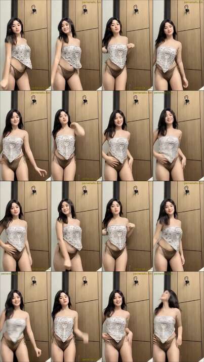 tiktoker cantik mulus goyang binal