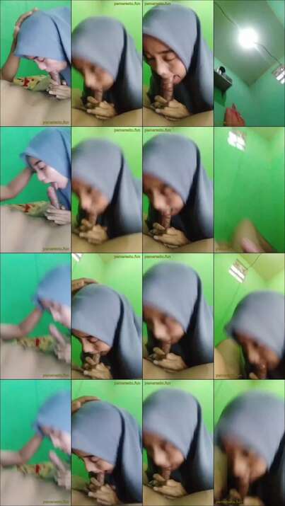 P12 Pasutri Hijab Viral Ngentot Sepong Pakai Jilbab 12