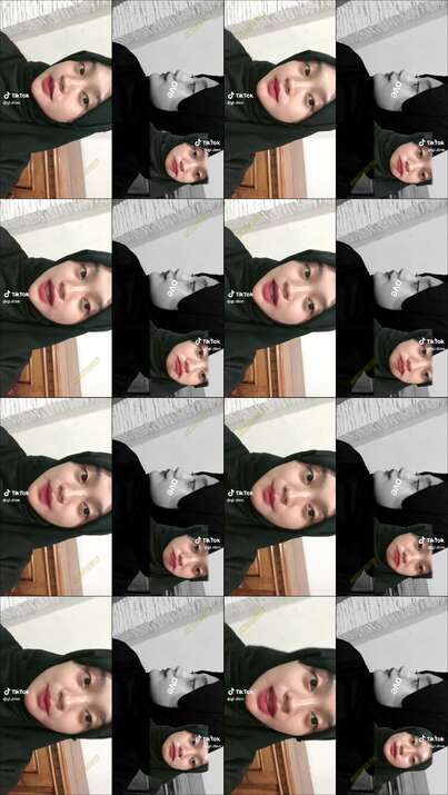 Tiktoker Jilbab Kacamata Cantik Gg86 1
