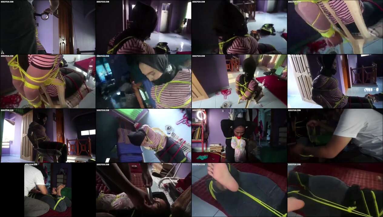 Jilbab Pasrah Diikat Bdsm