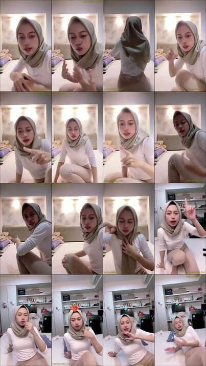 dikasih gift di tiktok hijab sange