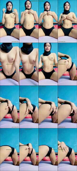 tasya hijab kacamata manis abg 18yo tocil colmek (3)