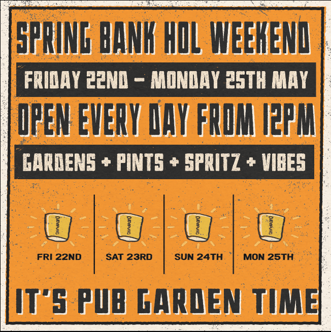 Spring Bank Holiday Weekend