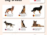 Large German Shepherd Breeds List With Pictures Size Types Chart