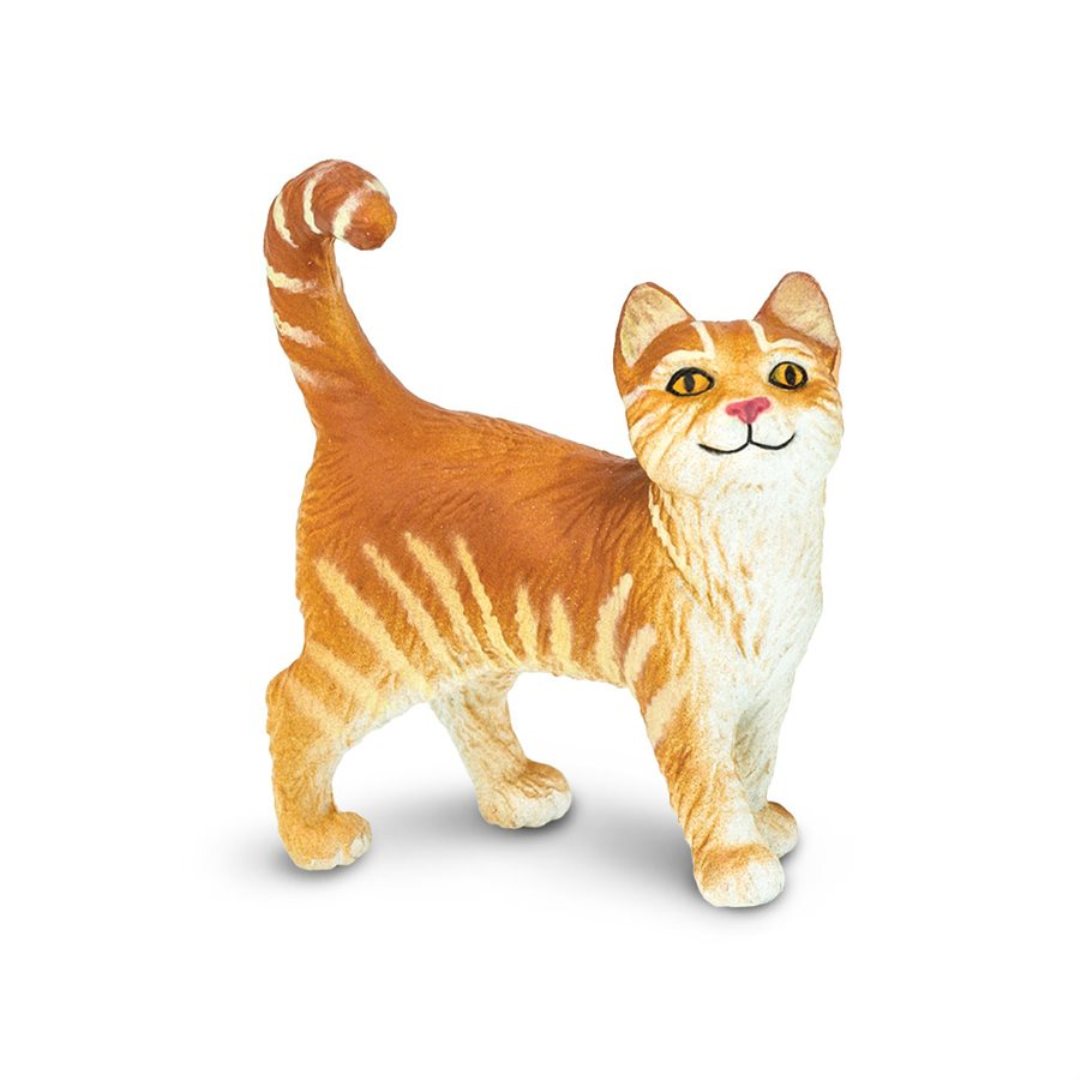 Cat figurine toy