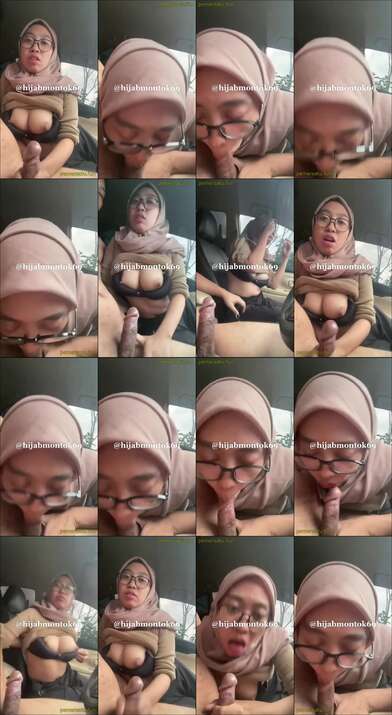 jilbab kacamata sepong kat keta