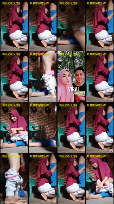 hijab nyepong di luar