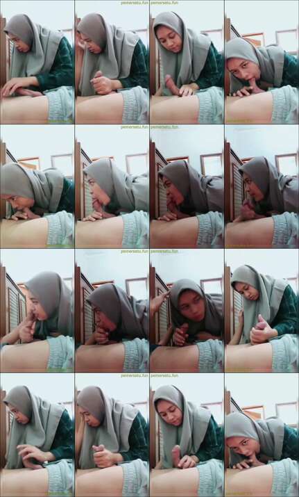 hijab sange viral cantik sepong kontol ngentot (1)