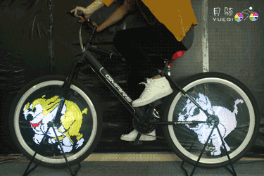 YQ8007 bicycle wheel light (photo from GearBest.com).