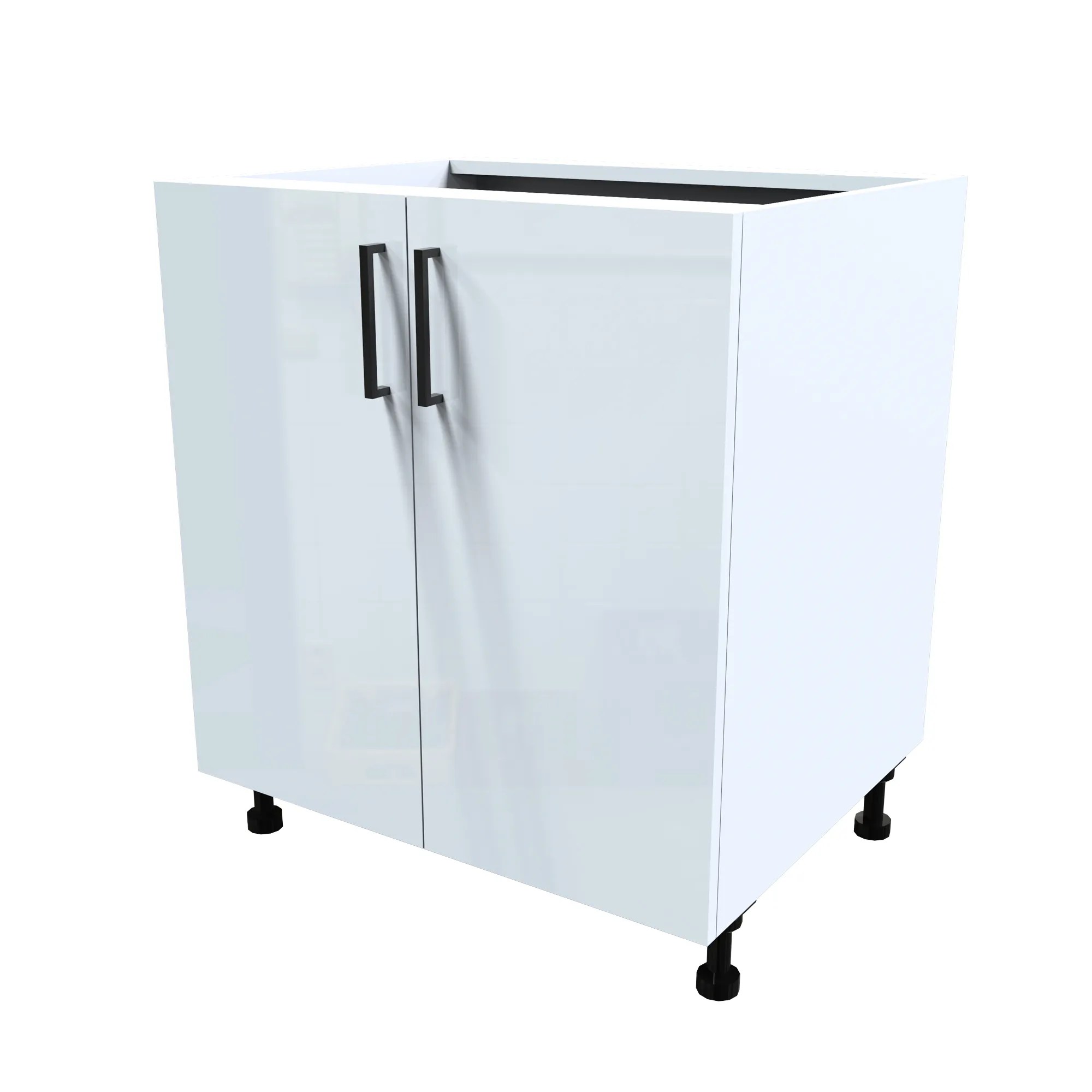 30 inch Base Kitchen White High Gloss