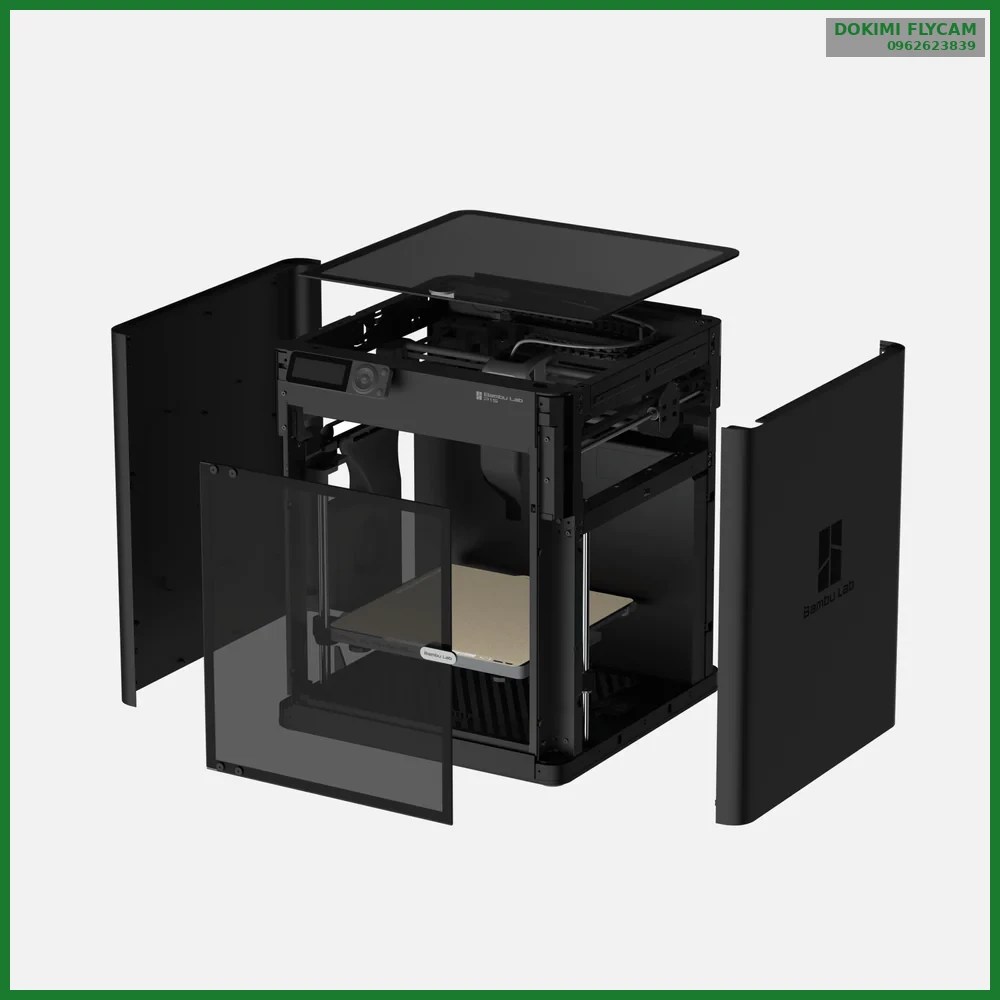Máy In 3D Nhiều Màu Bambu Lab P1S (Bản Quốc Tế)