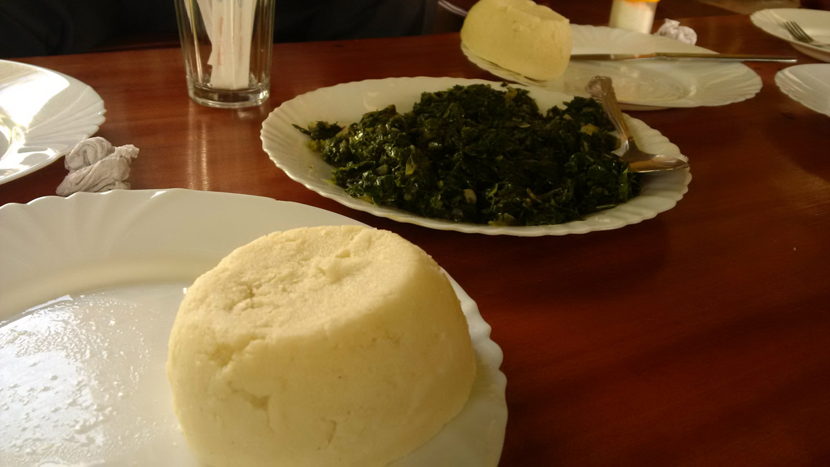 Ugali With Nyamachoma