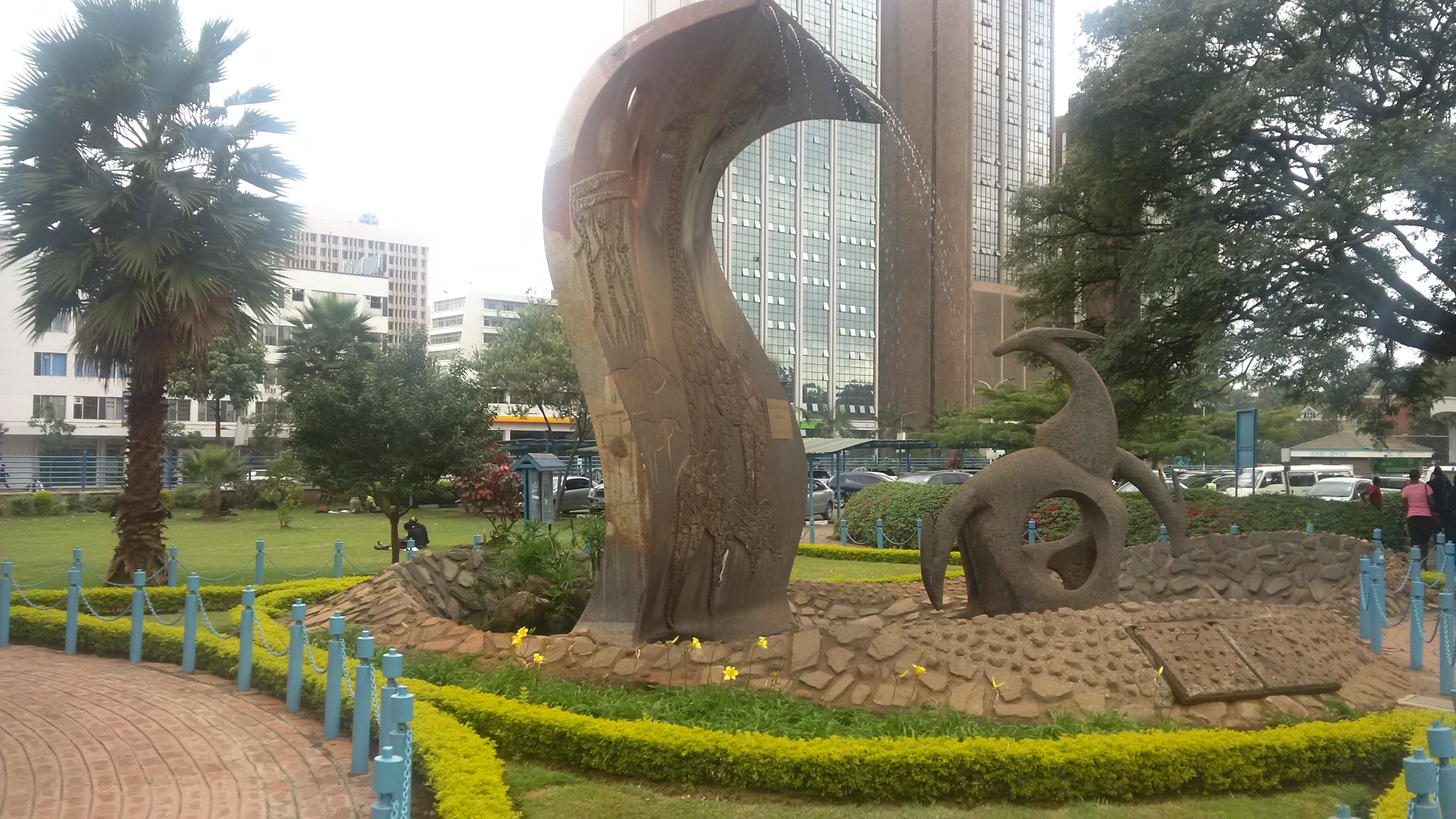 Sculpture at the University Of Nairobi