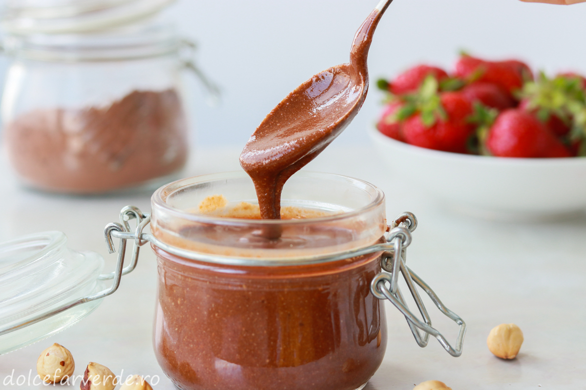 Nutella vegana de casa