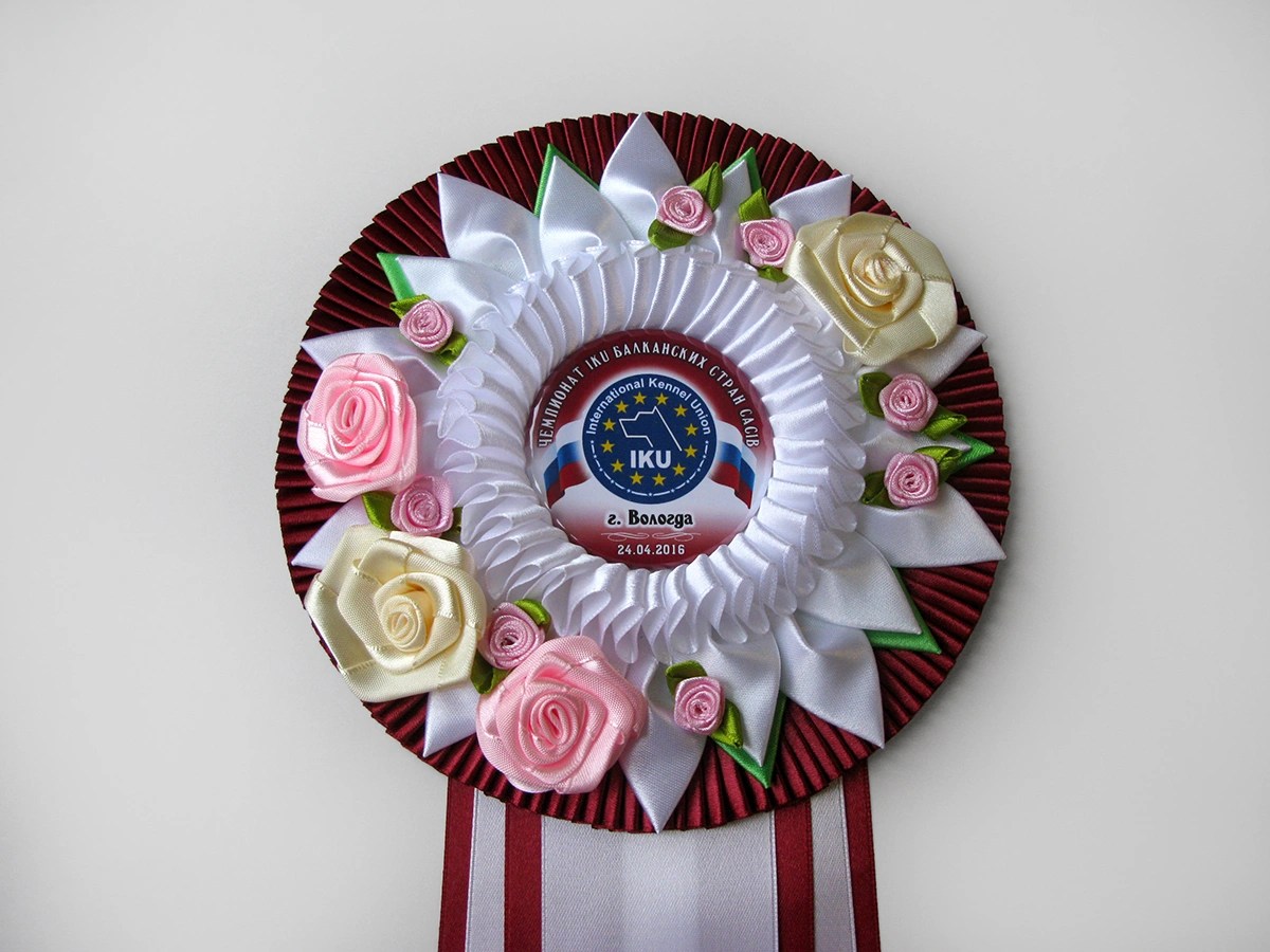 Наградная розетка Троянда-1