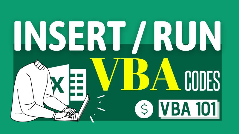 A Complete Guideline To Insert And Run Vba Code In Excel - Premium Space Illustration Gallery - Full HD