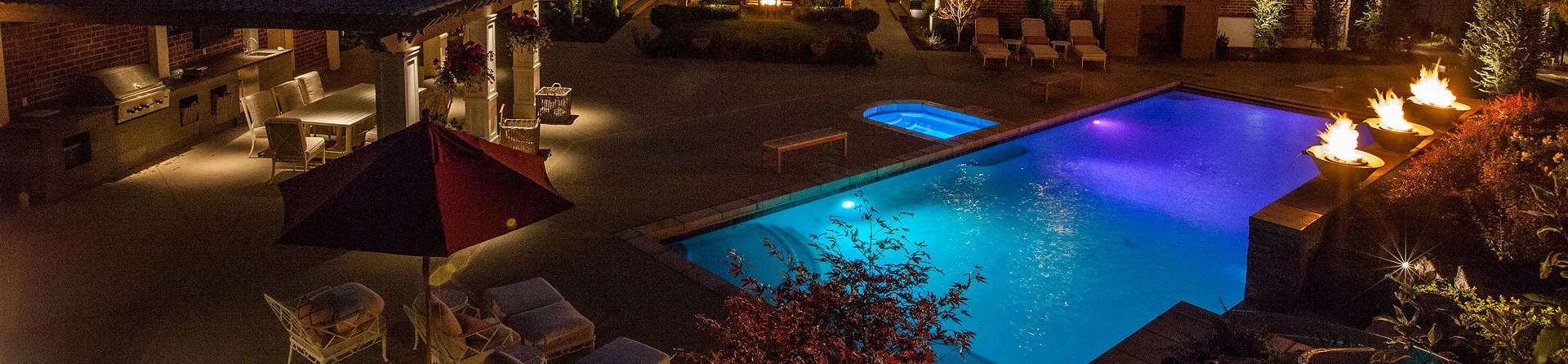 New pool construction banner