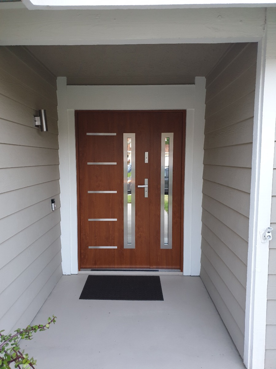 Exterior Entrance Door For An Apartment And A House