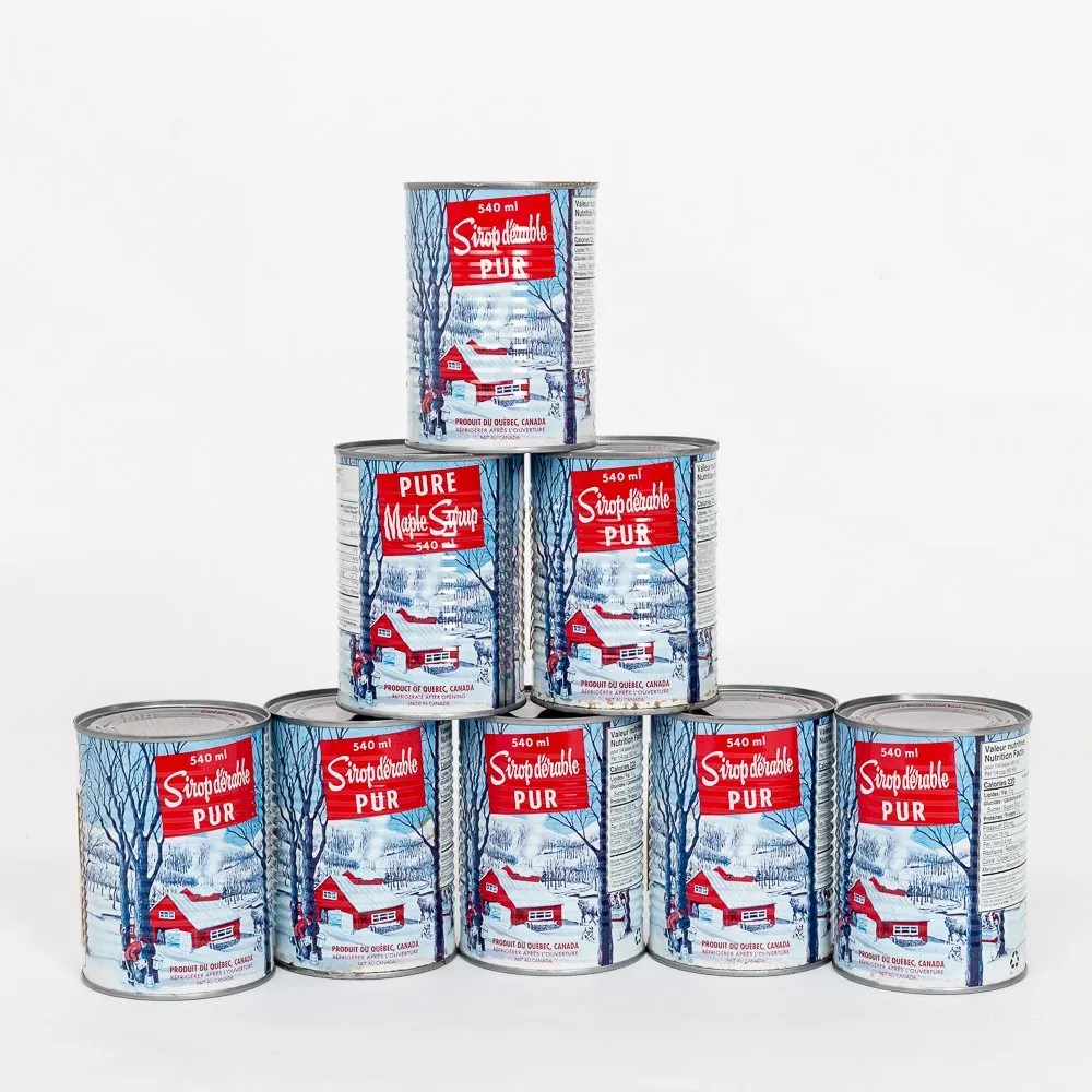 Gallon de sirop d’érable – foncé (8 cannes)