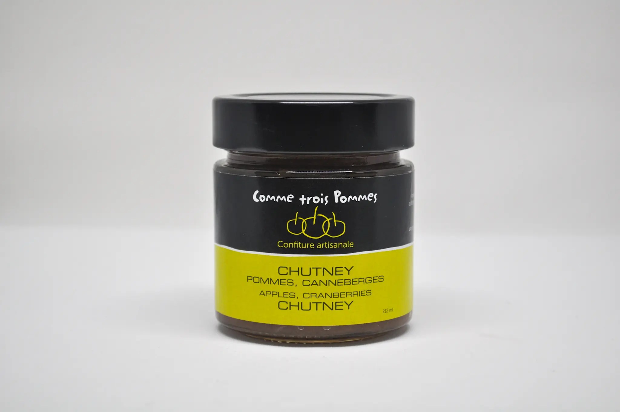 Chutney pomme et canneberge