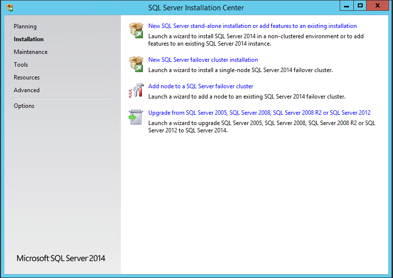 SQL Failover Cluster Installation