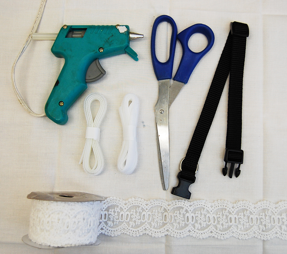 Pupoween! A NoSew Jabot Tutorial