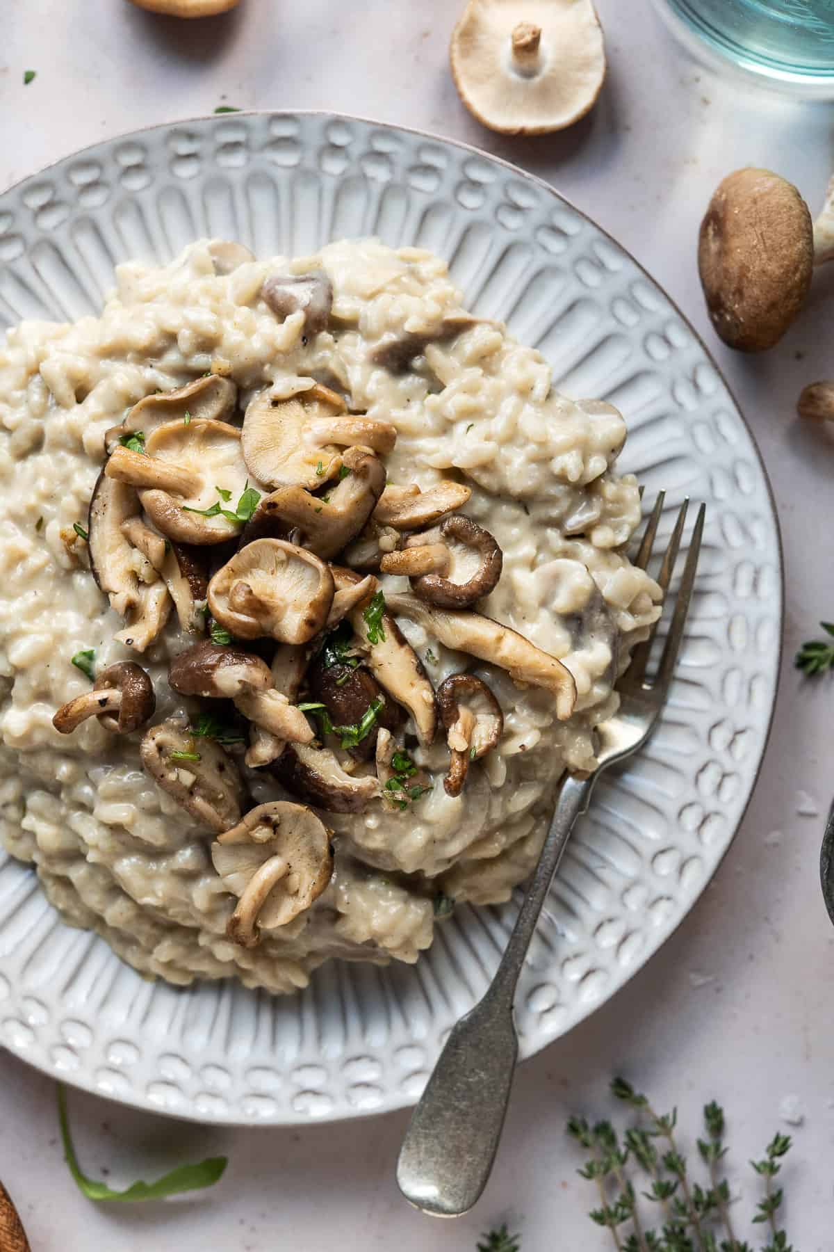 wallpapers Mixed Mushroom Risotto With Truffle Oil vegan mushroom risotto with truffle oil