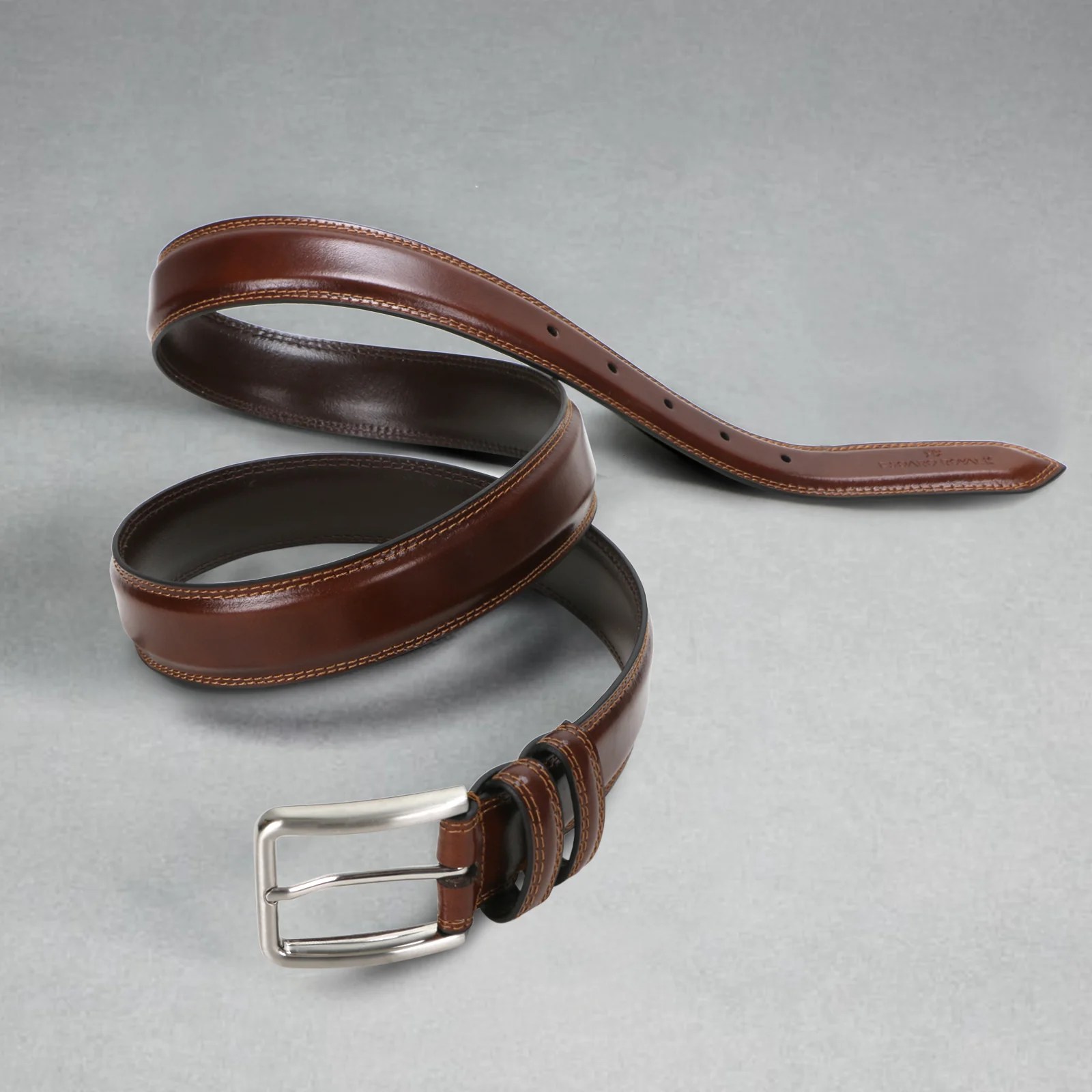 Leather belt