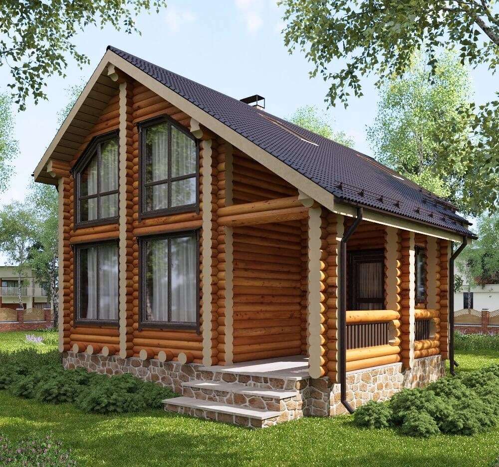 Преимущества оцилиндрованного бревна