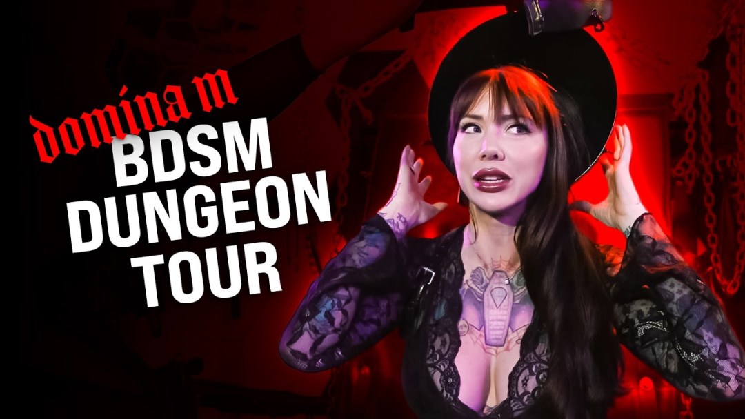 DungeonTour Rachel Rampage tours Paris' Premier Dungeon, Domina M's Studio Xème