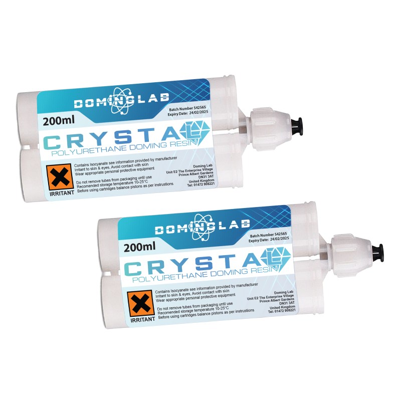 200ml Polyurethane Doming Resin Cartridge for 3D Stickers Labels