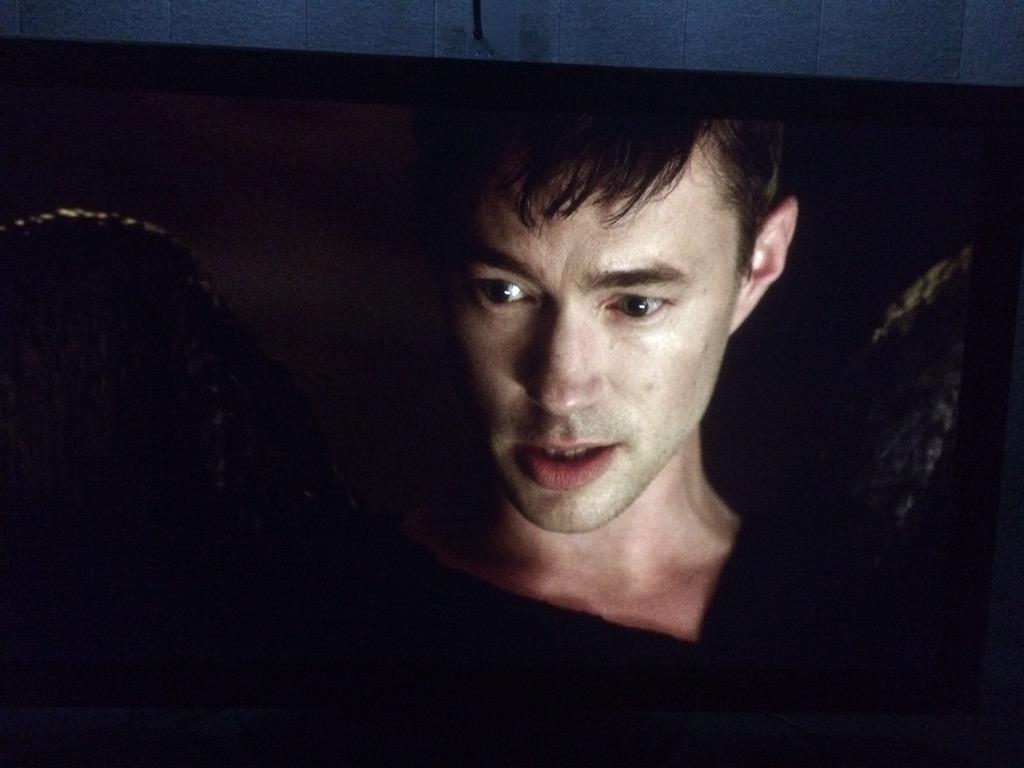 Michael on the screen - tweeted by @VaunWilmott