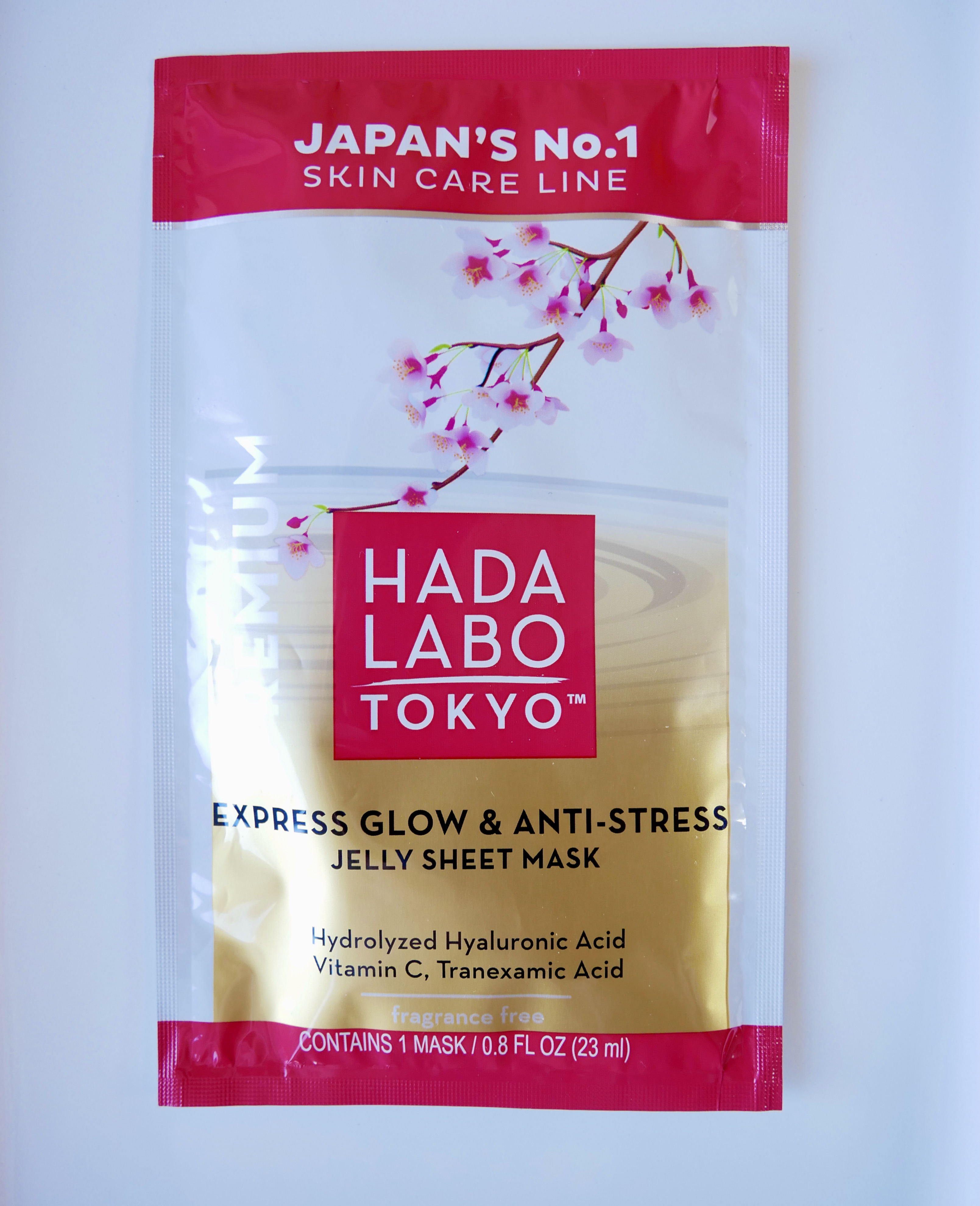 Hada Labo Tokyo Premium Express Glow & Anti-Stress Jelly Sheet