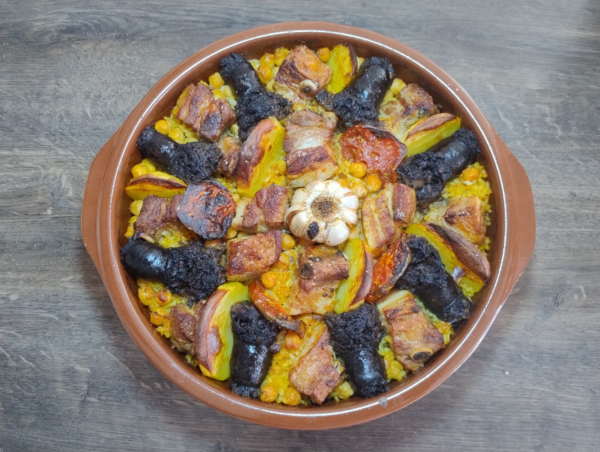 Arroz al horno