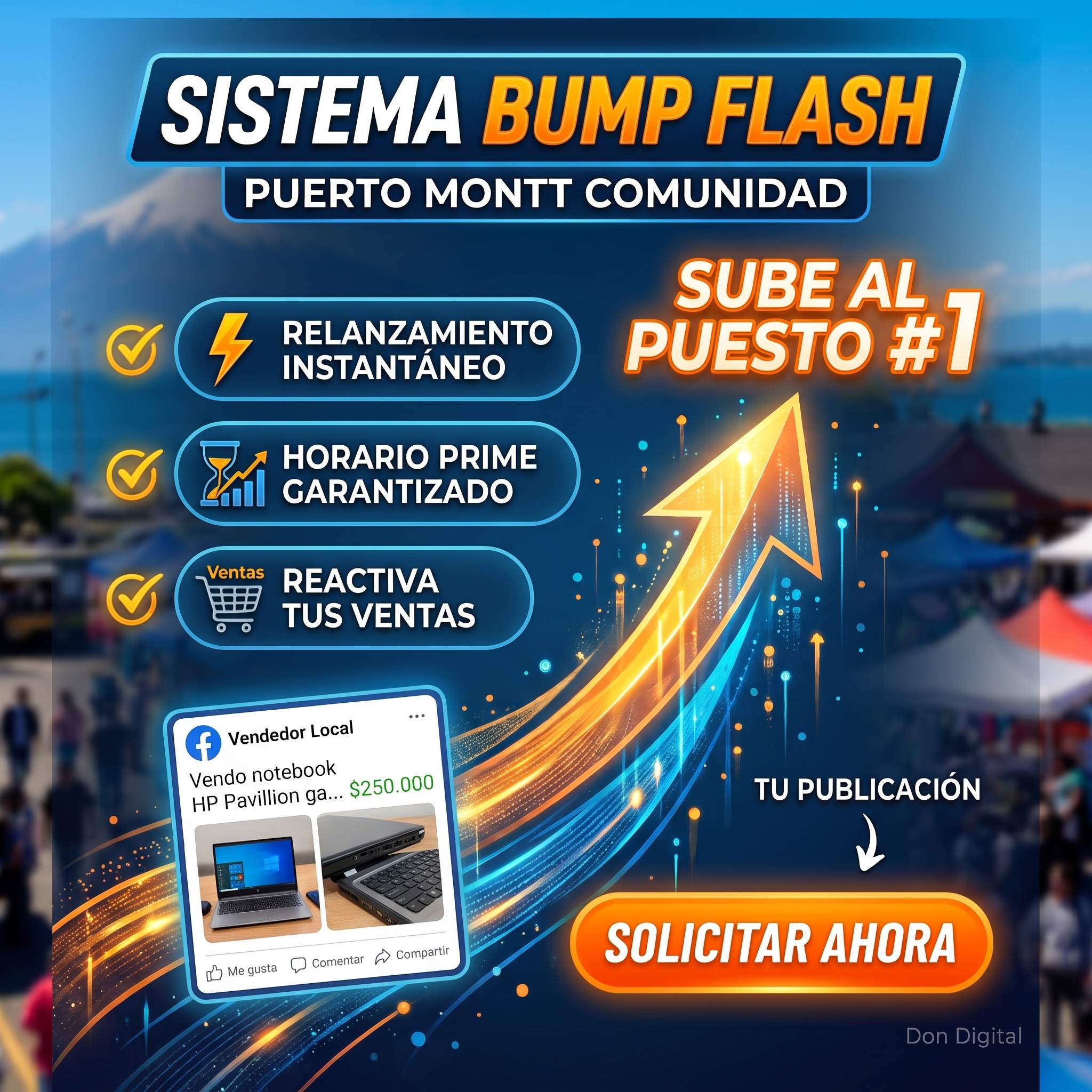Sistema BUMP Flash — Puerto Montt Comunidad