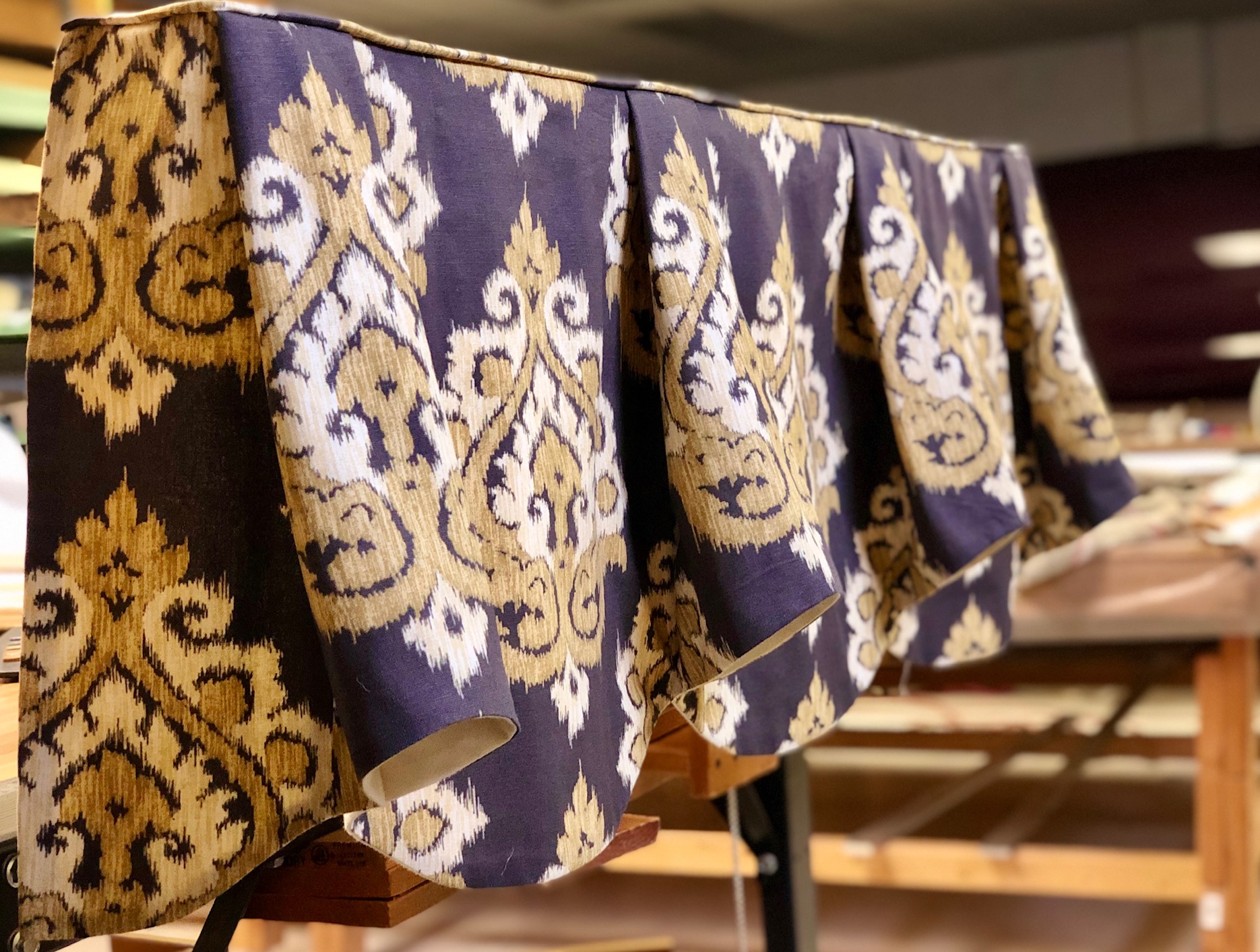 custom window valances