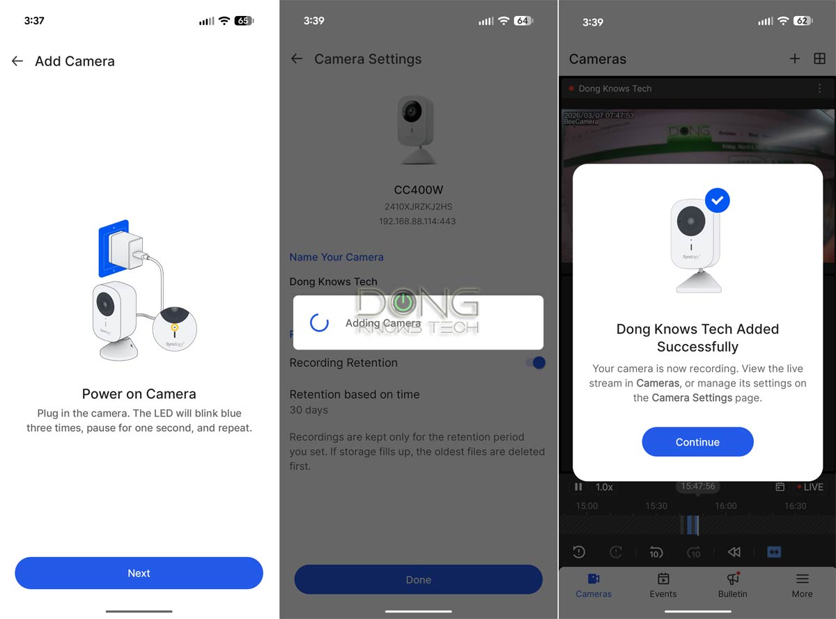 Synology BeeCamera Review: An Effective App-Operated Surveillance Upgrade for BeeStation Plus 20 BeeCamera setup setups