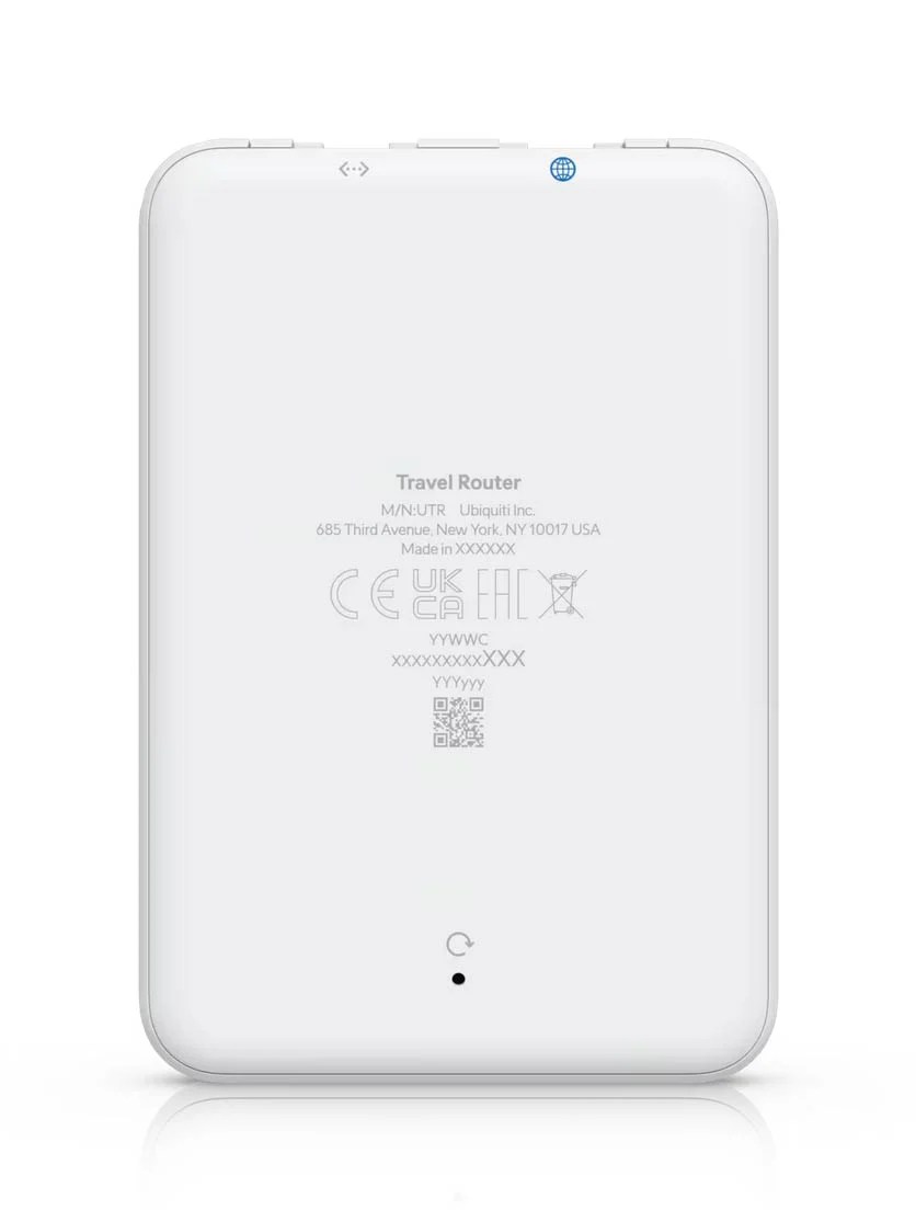 Ubiquiti UTR UniFi Travel Router Back