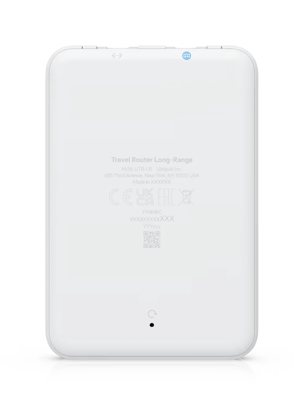 UniFi Travel Router Long-Range (UTR-LR) Back