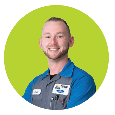 Brett Grier, Master Technician at Don Hattan Ford and Don Hattan Tech Mentor