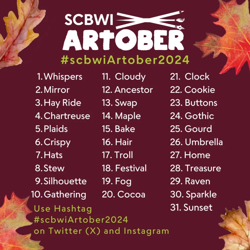 SCBWI Artober Prompts
