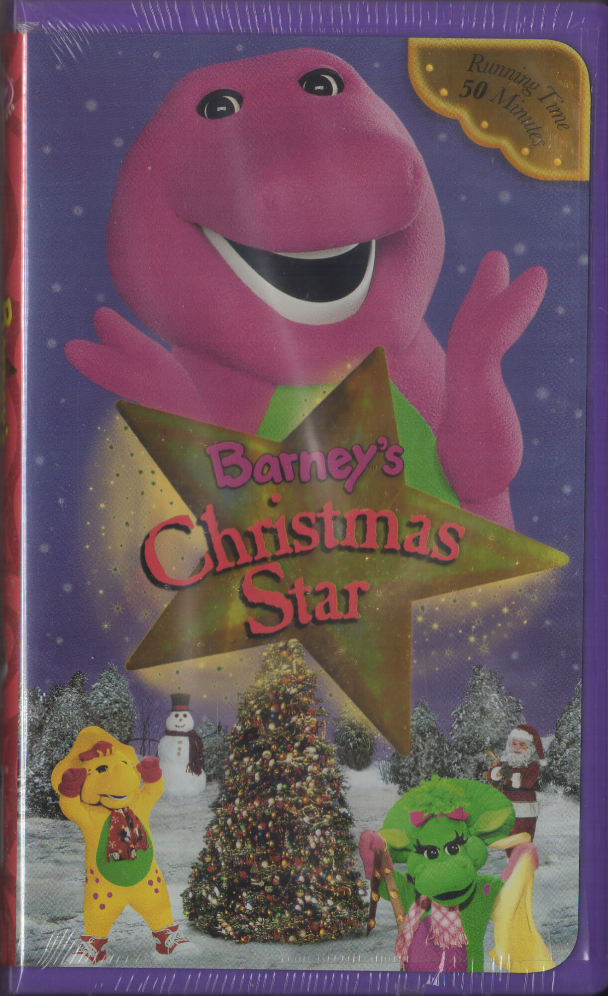 With carey stinson, tim dever, jeff ayers, julie johnson. Barney S Christmas Star New Sealed 2002 Vhs 15 Songs