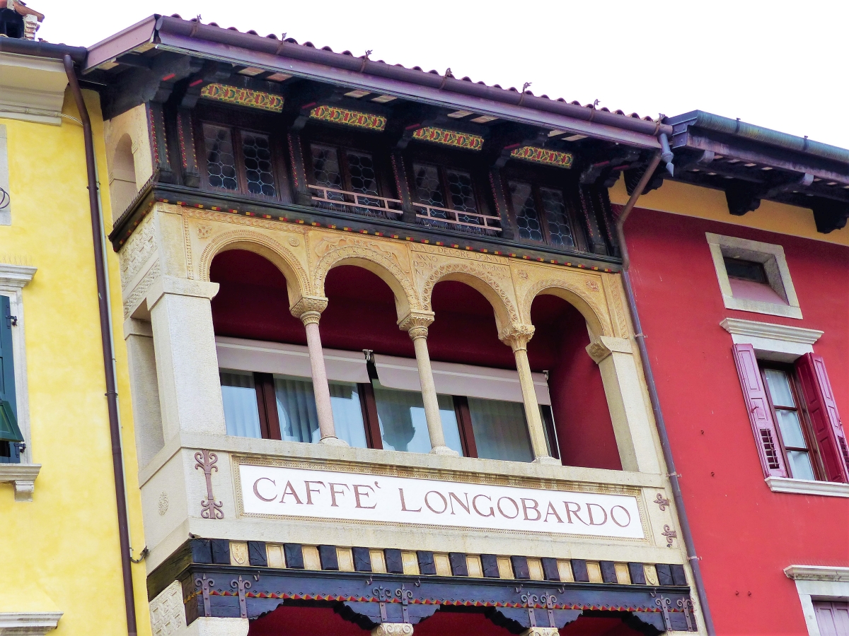 Dettagli di edificio a Cividale
