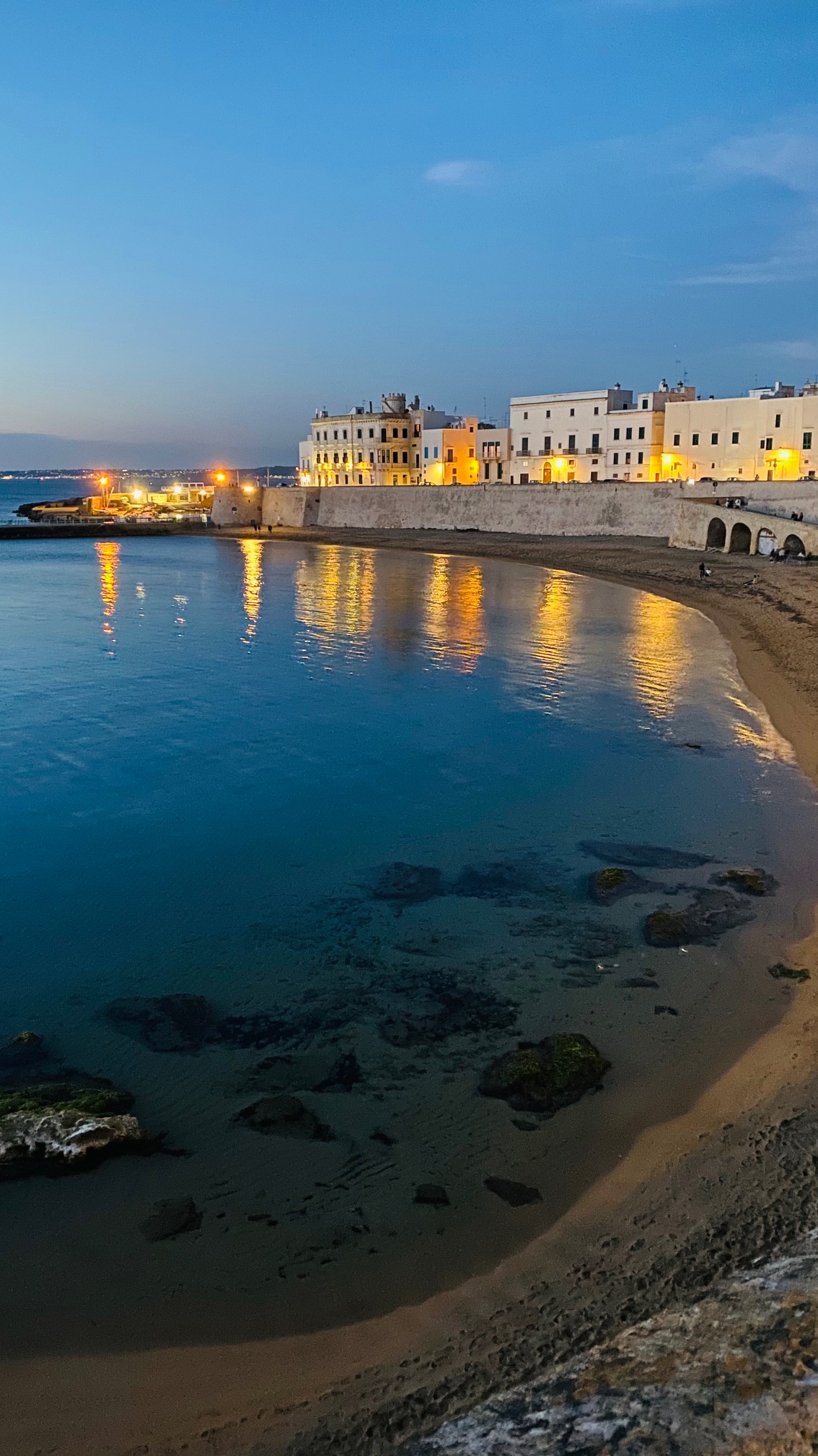 Gallipoli all'imbrunire