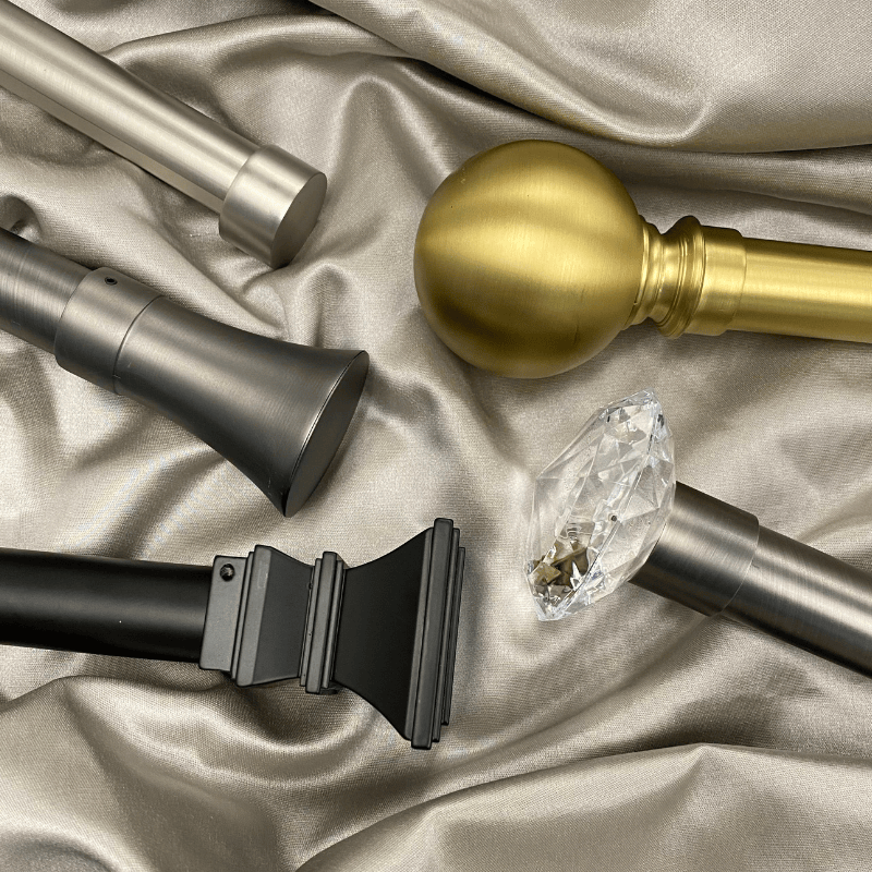 Custom drapery hardware