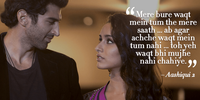picture Aashiqui 2 Movie Quotes 10 romantic movie quotes