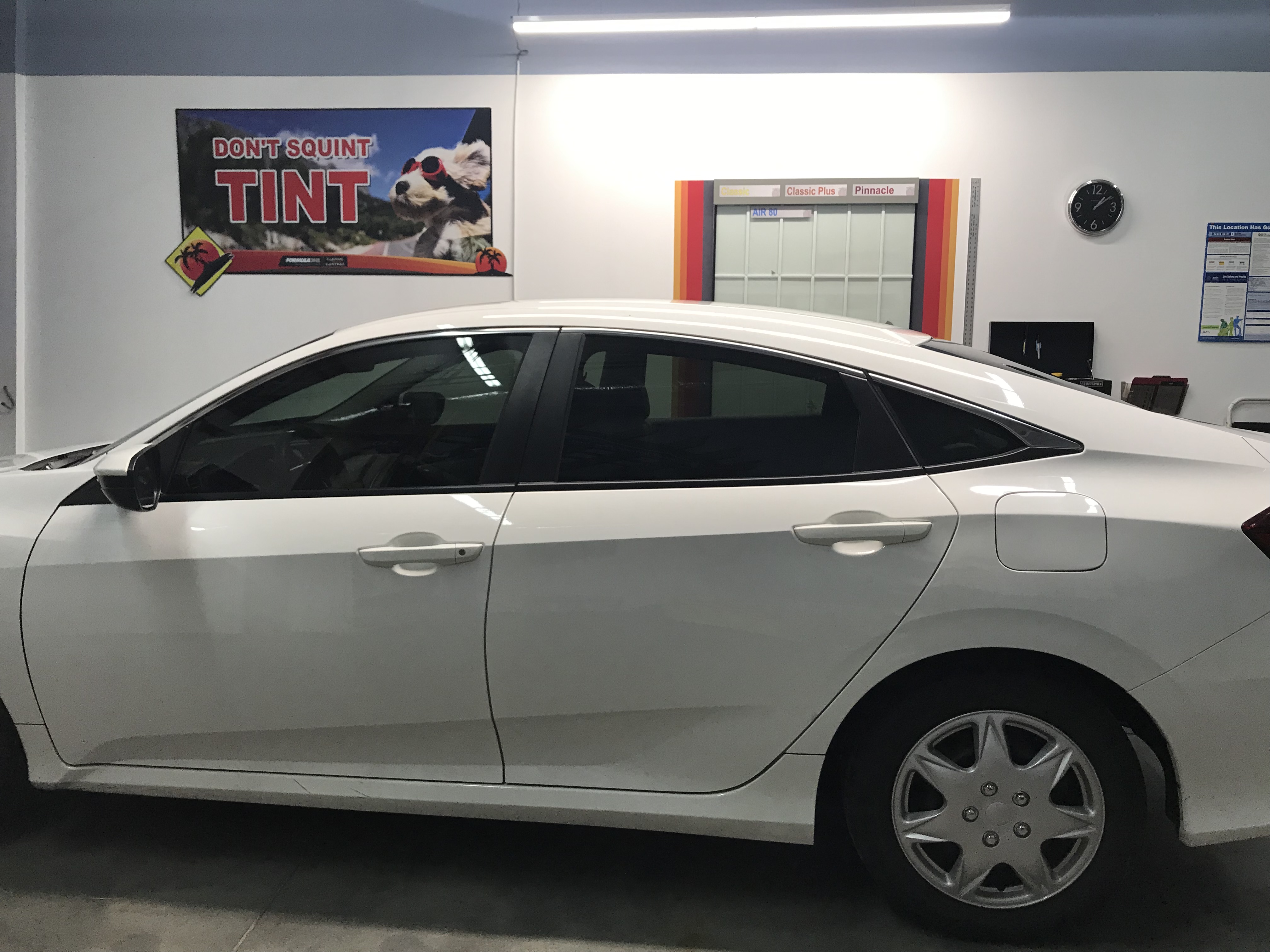 Honda Civic Formula One Window Tint Classic Sun Control
