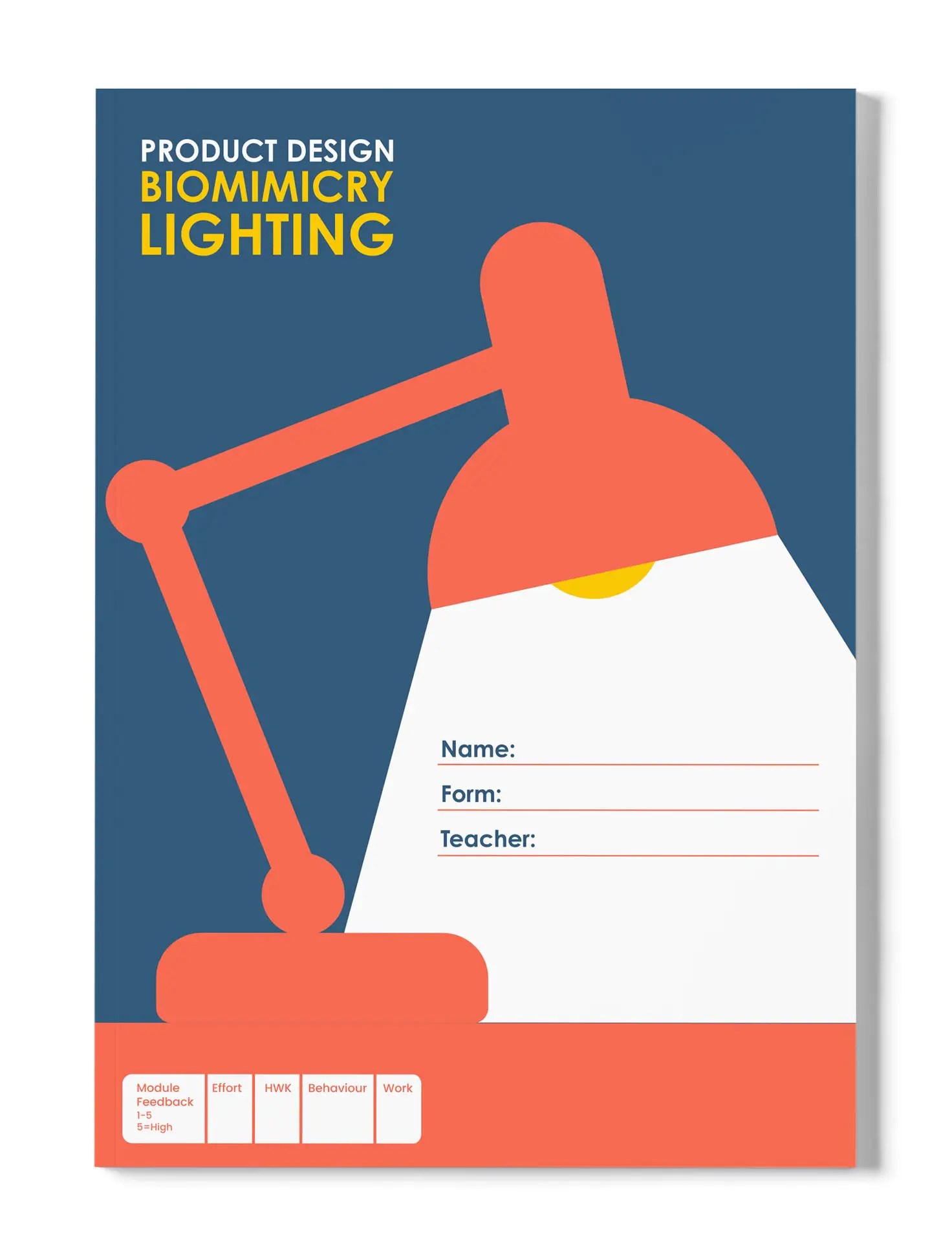 Desk lamp workbook